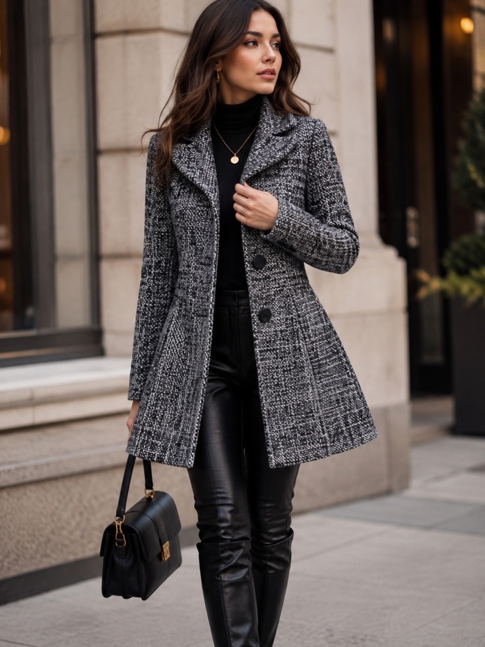 NWOT: Women’s Tweed Coat